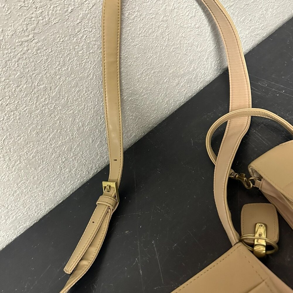 Nine West Creamy Leather Shoulder Bag - Picture 9 of 10